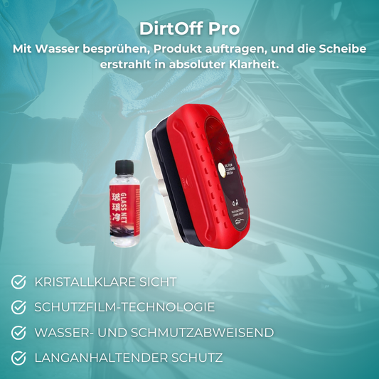 DirtOff Pro - Der Autoglasreiniger