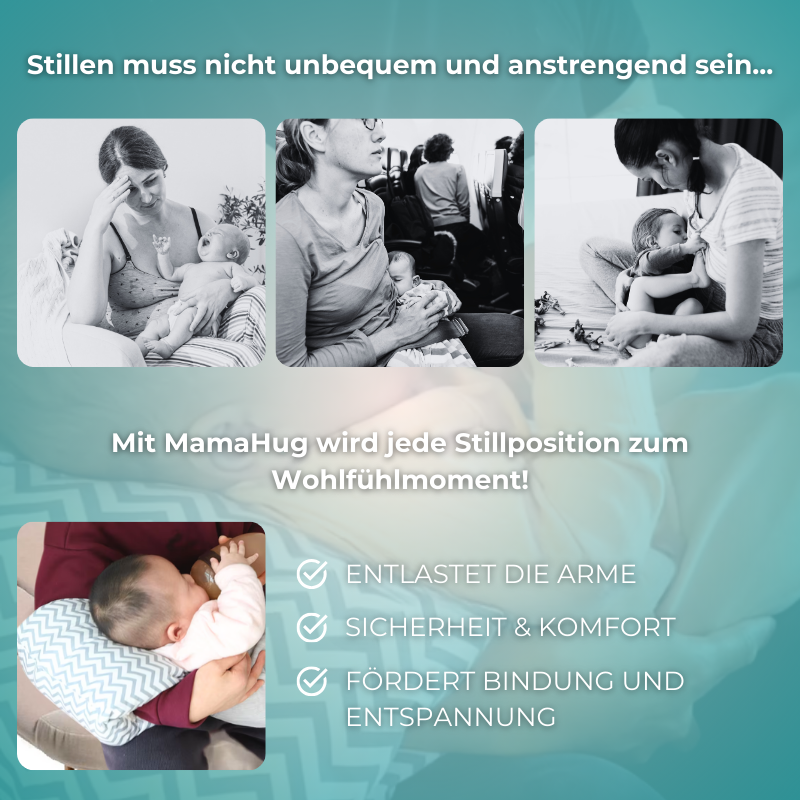 MamaHug - Das Baby-Stillkissen