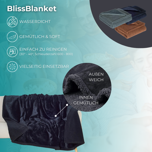 BlissBlanket - Die wasserdichte Decke